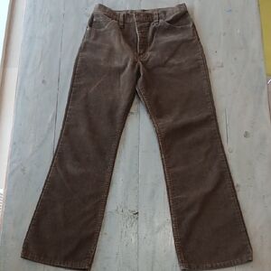 Brown Boot Cut Women's Pants